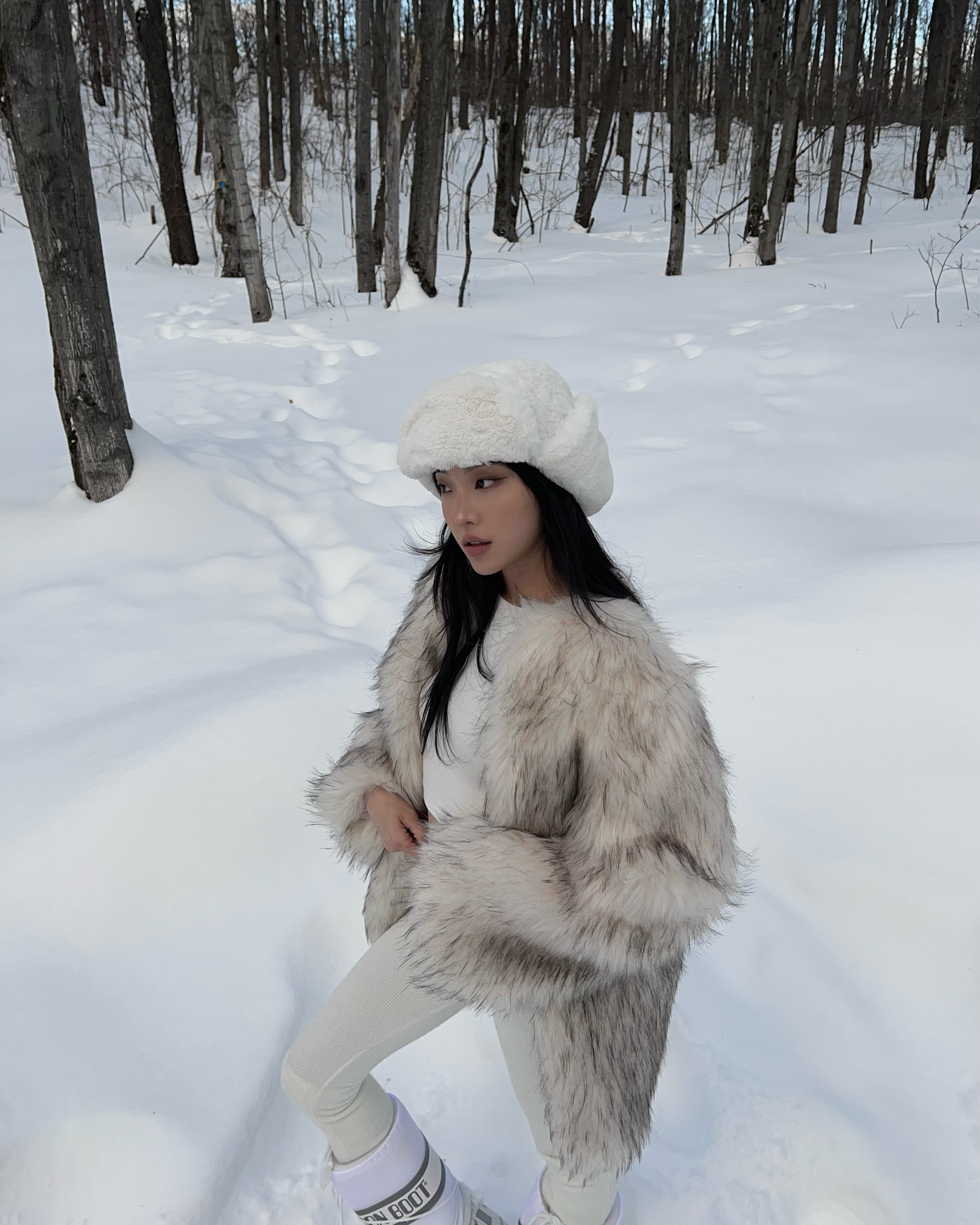Sophie Vegan Fur Jacket