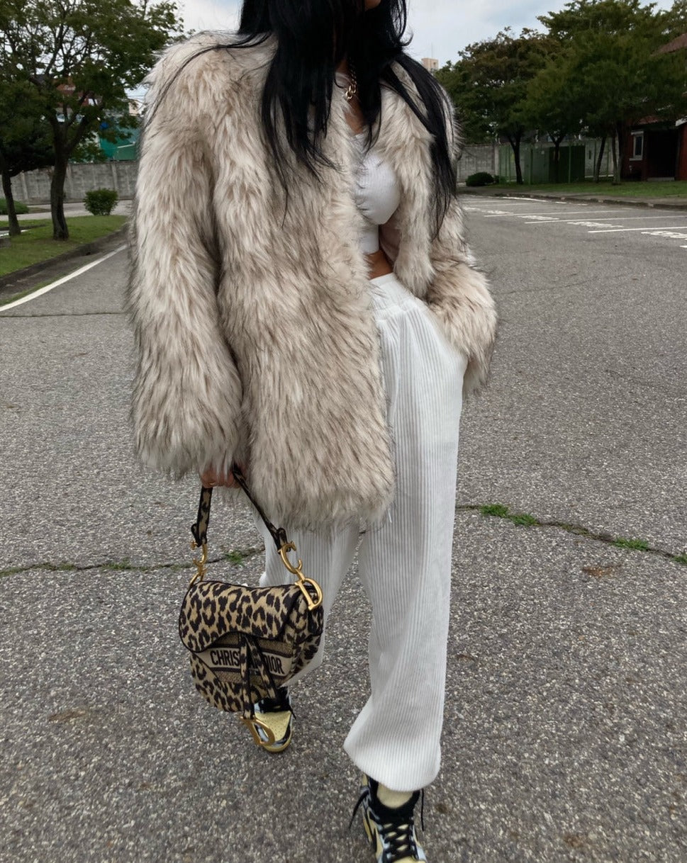Sophie Vegan Fur Jacket