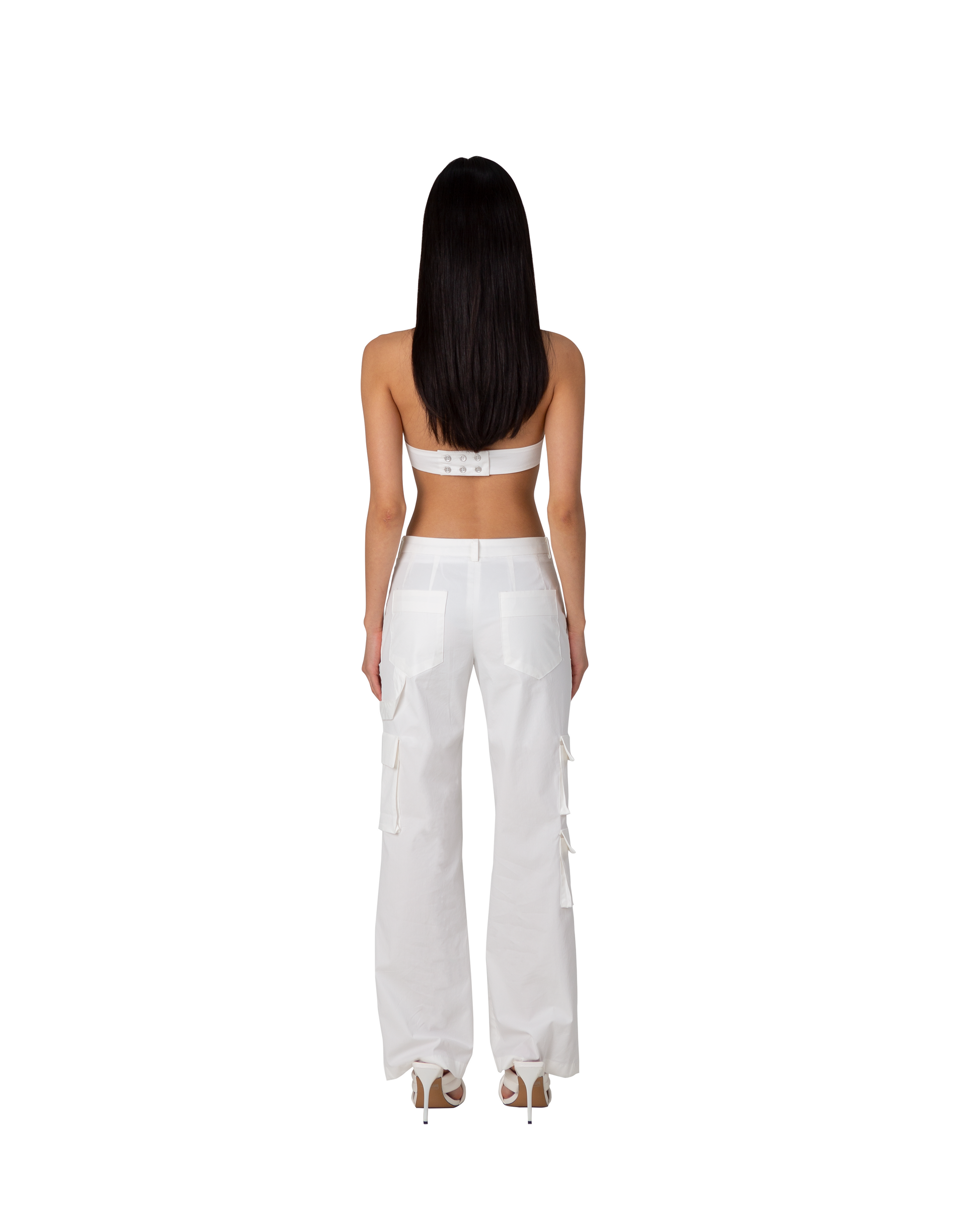 City Walker Cargo Pants | White