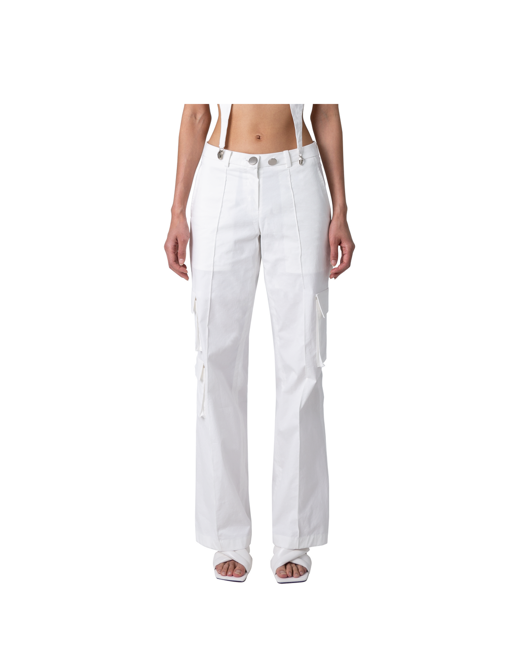 City Walker Cargo Pants | White