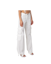 City Walker Cargo Pants | White