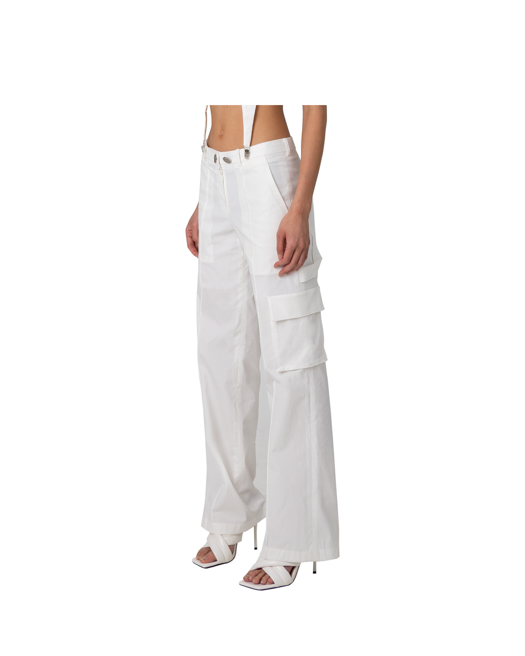 City Walker Cargo Pants | White